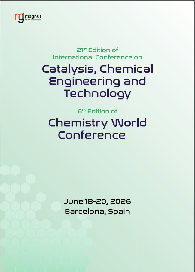 Chemistry World Conference | Barcelona, Spain Event Book